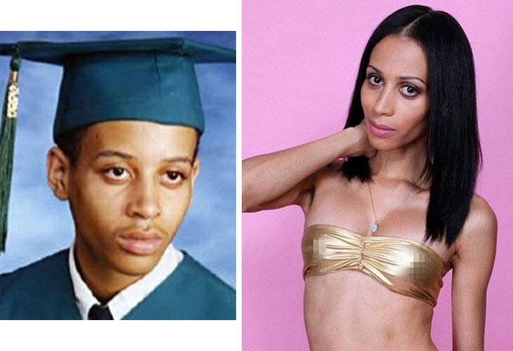 Isis King antes e depois