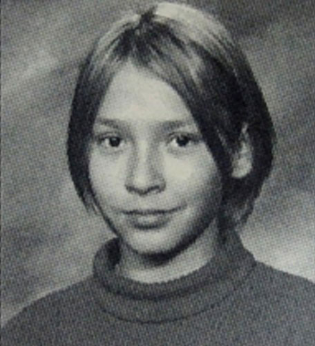 Jenna Talackova numa foto antiga